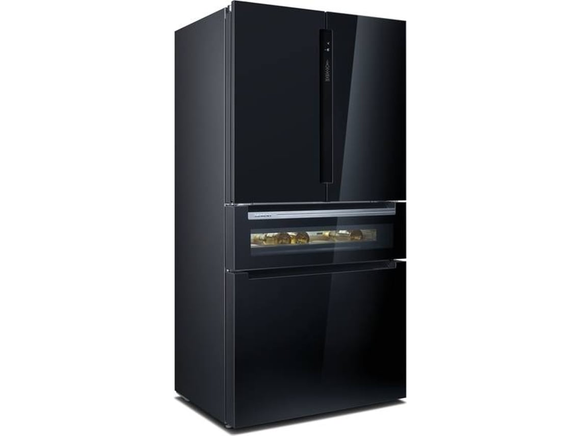Frigorífico Americano SIEMENS KF96RSBEA (No Frost - 183 cm - 572 L - Preto)