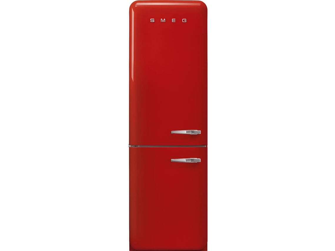 Frigorífico Combinado SMEG FAB32LRD5 (No Frost - 196.8 cm - 331 L - Vermelho)